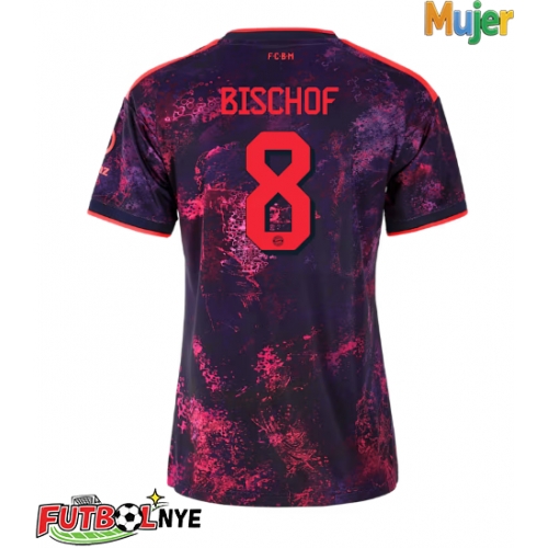 Camiseta Bayern Munich Tom Bischof #8 Tercera Equipación para mujer 2026-27 manga corta